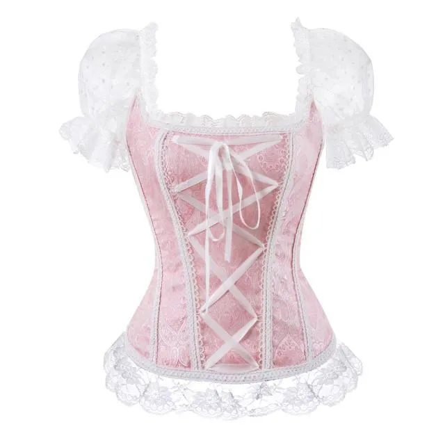 Ancien Corset Rose
