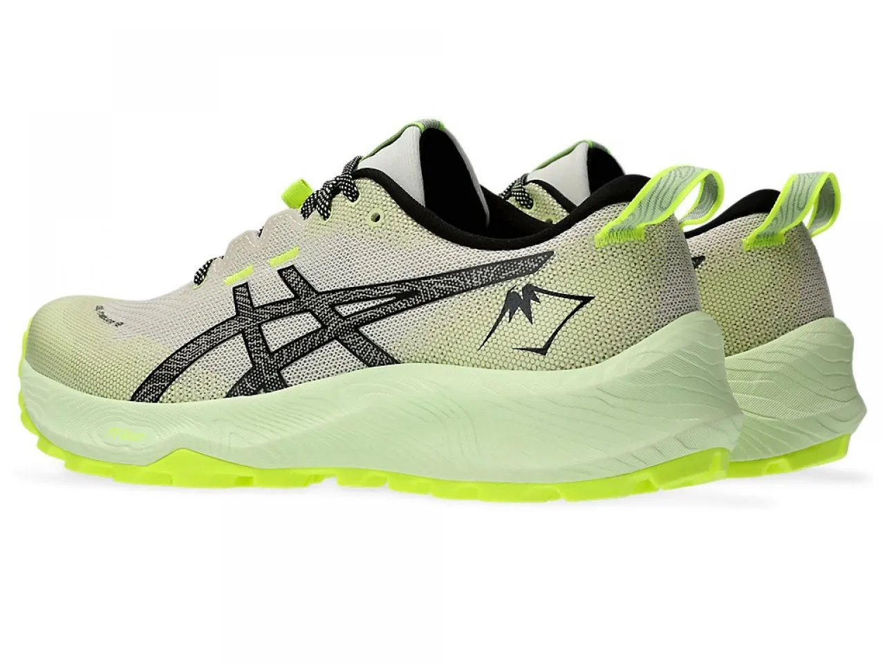 ASICS GEL TRABUCO 12 OATMEAL ET BLACK Chaussures de trail