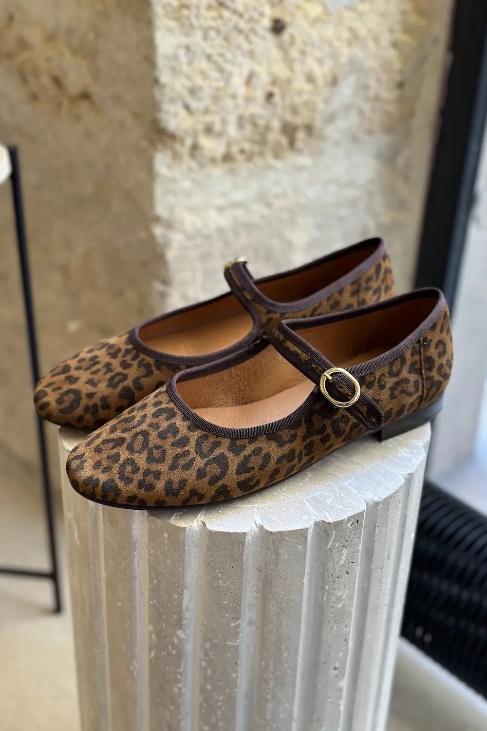 BALLERINES BILLIE EFFET LEOPARD - LES EMBLEMATIQUES