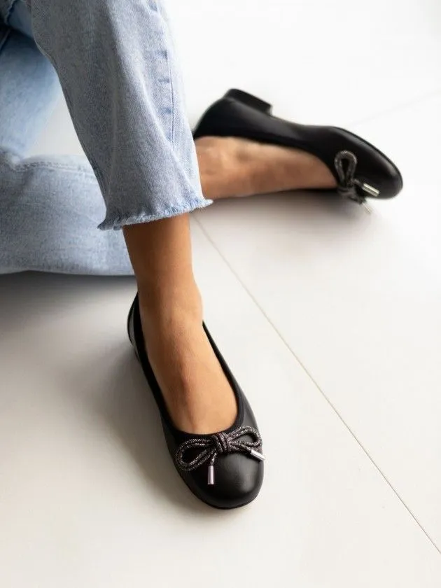 Ballerines Noir Rosa 03