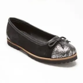 Ballerines bimatière