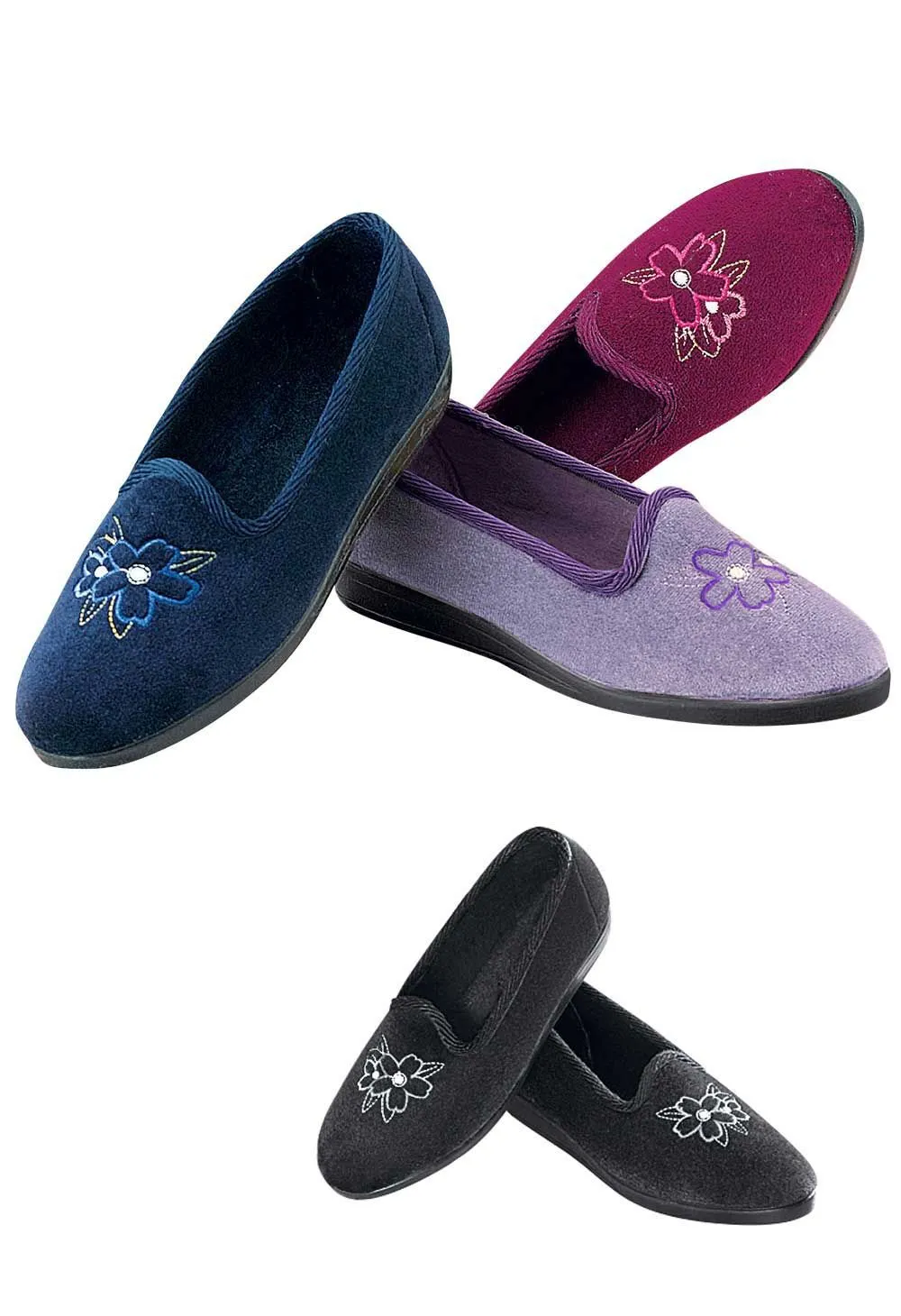 Ballerines brodées