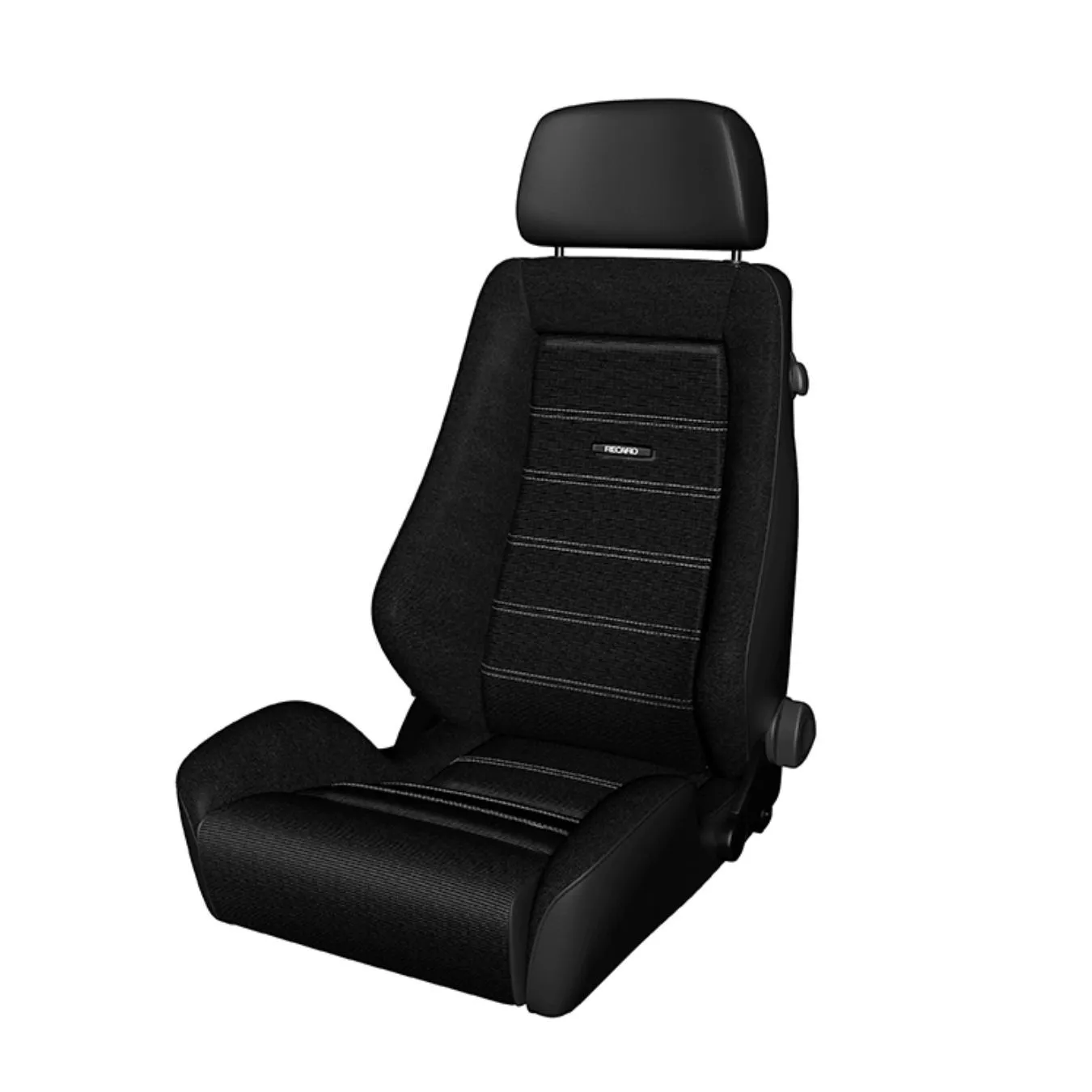 Baquet RECARO Classic LX Cuir Noir / Corduroy