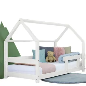 Benlemi - 6217/140X200-BIL - Lit cabane TERY Blanc 140x200cm