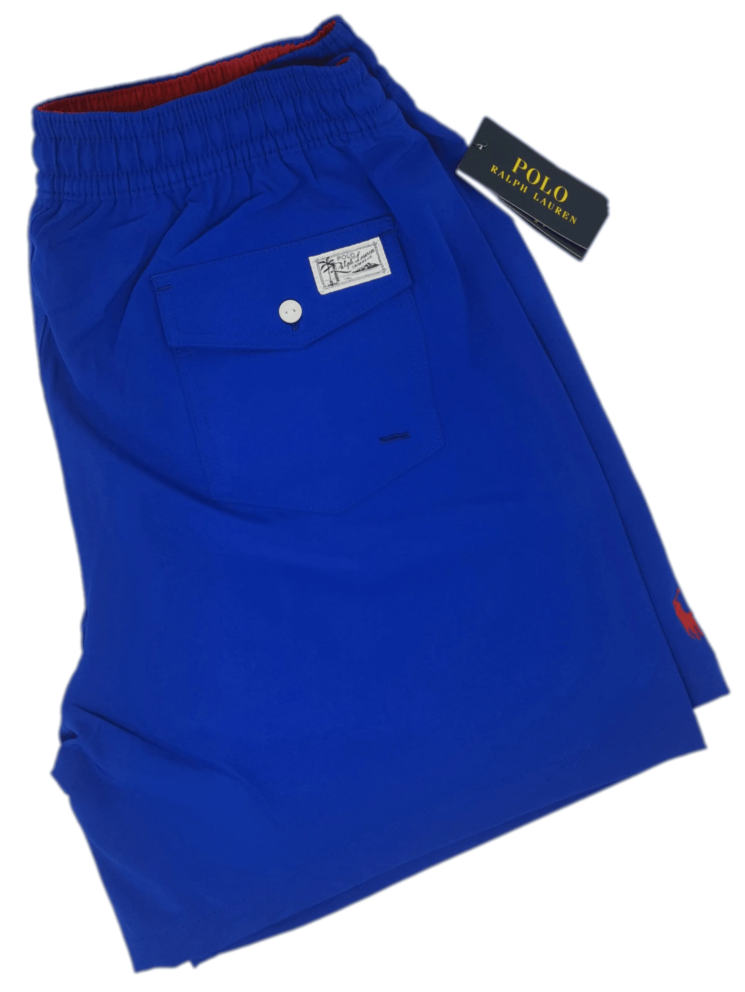 Bermuda maillot de plage bleu