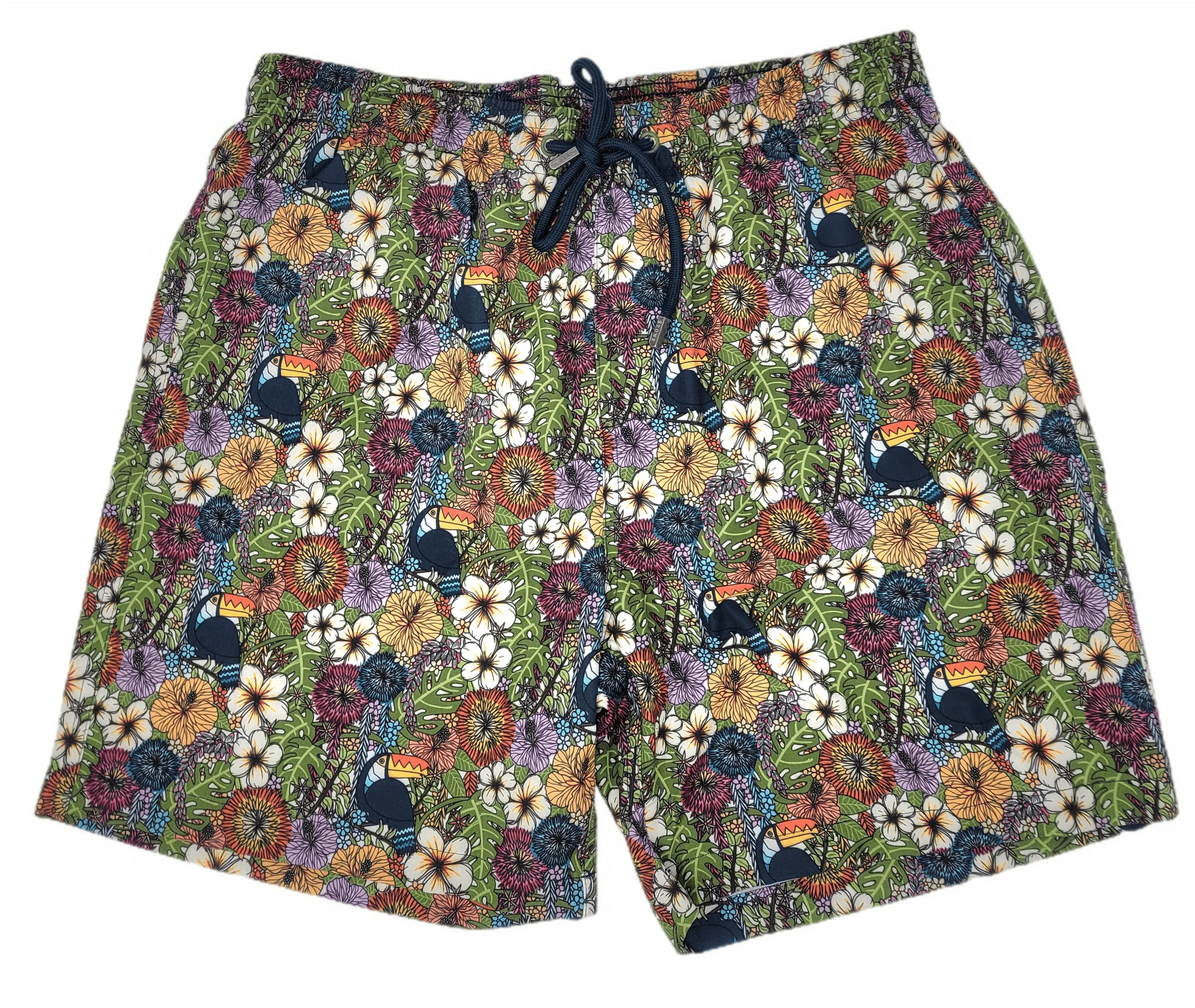 Bermuda maillot de plage Jungle