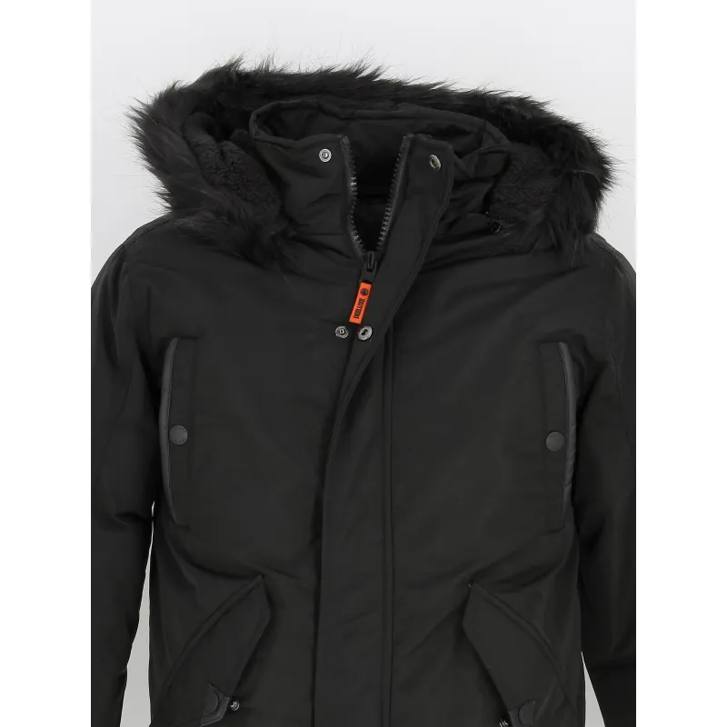 Blouson shark noir homme - Deeluxe | wimod