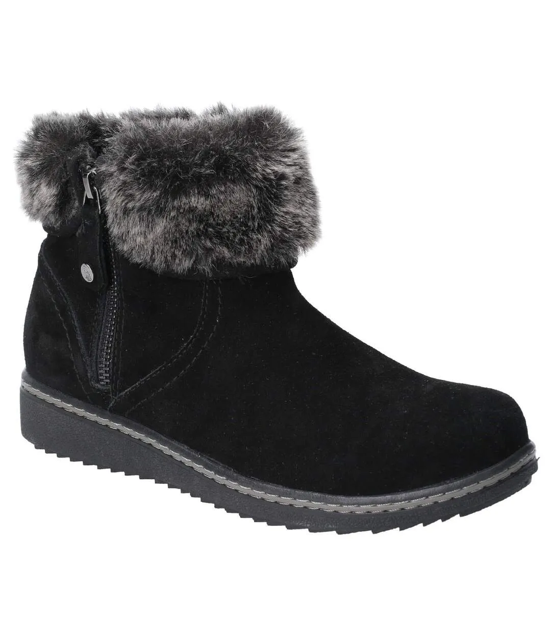 Bottines penny femme noir Hush Puppies