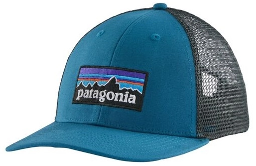 Casquette Patagonia Unisex P6 Logo LoPro Trucker bleu Steller