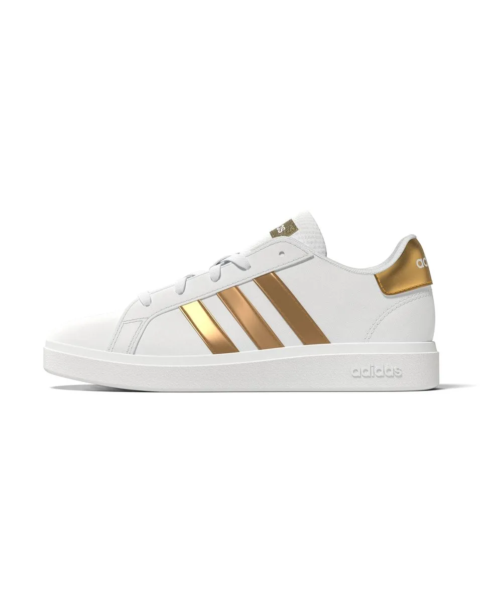 Chassures basses Enfant GRAND COURT 2.0 K Blanc