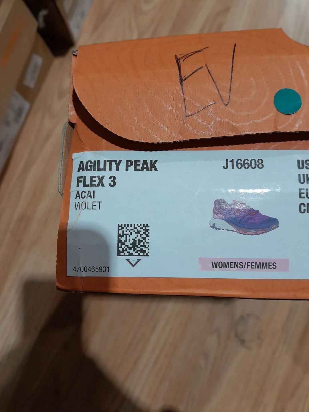 Chaussures de Trail Merrell  38.5