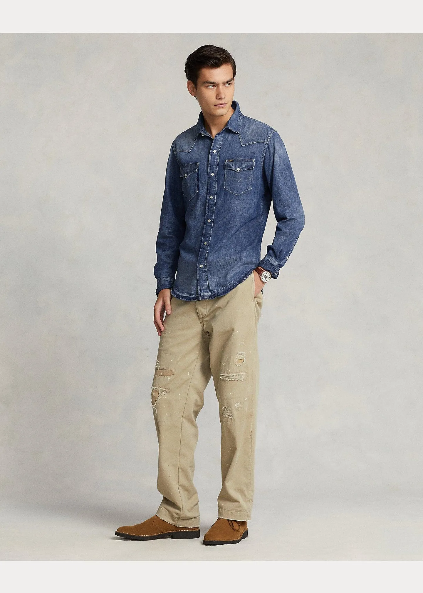 Chemise en denim RL