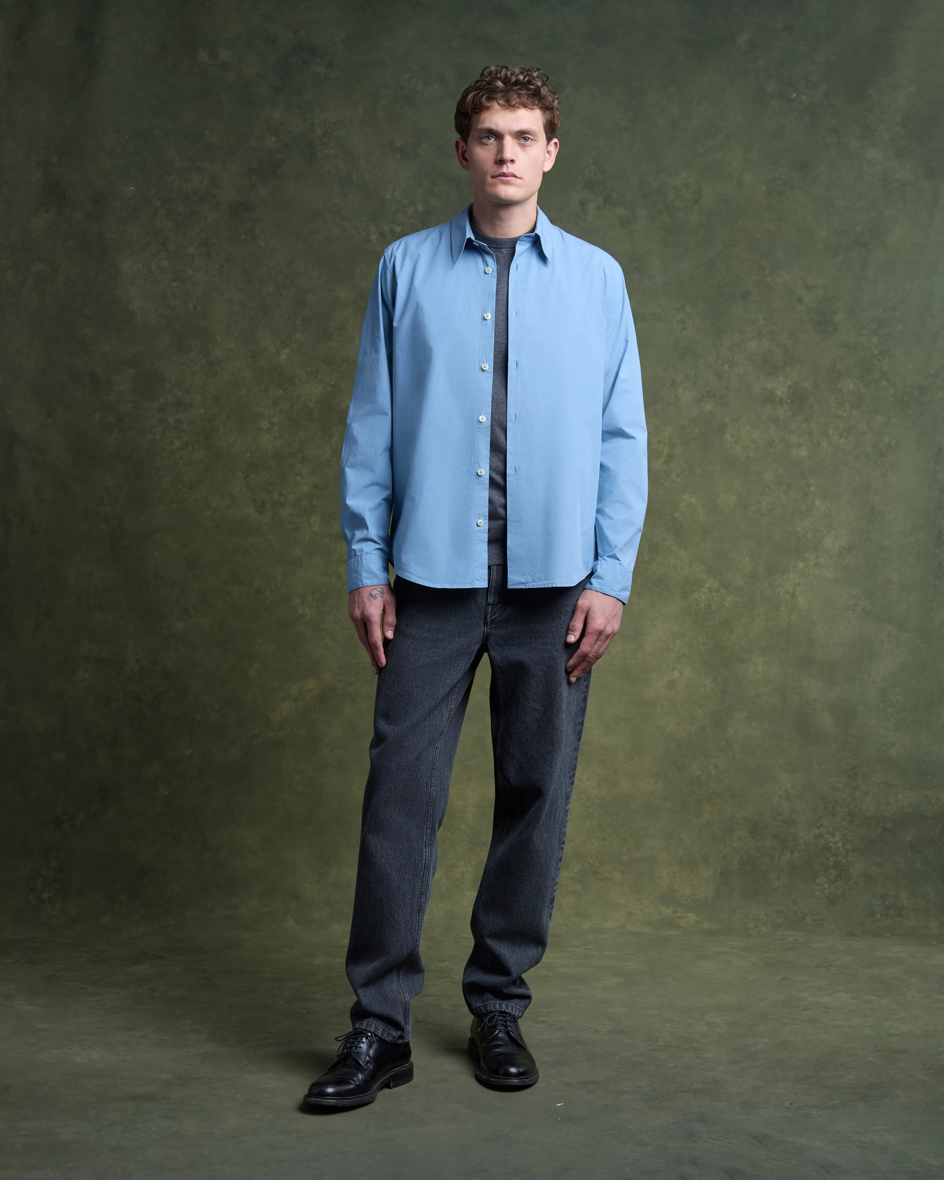 Chemise GIZEH - Bleu Azur