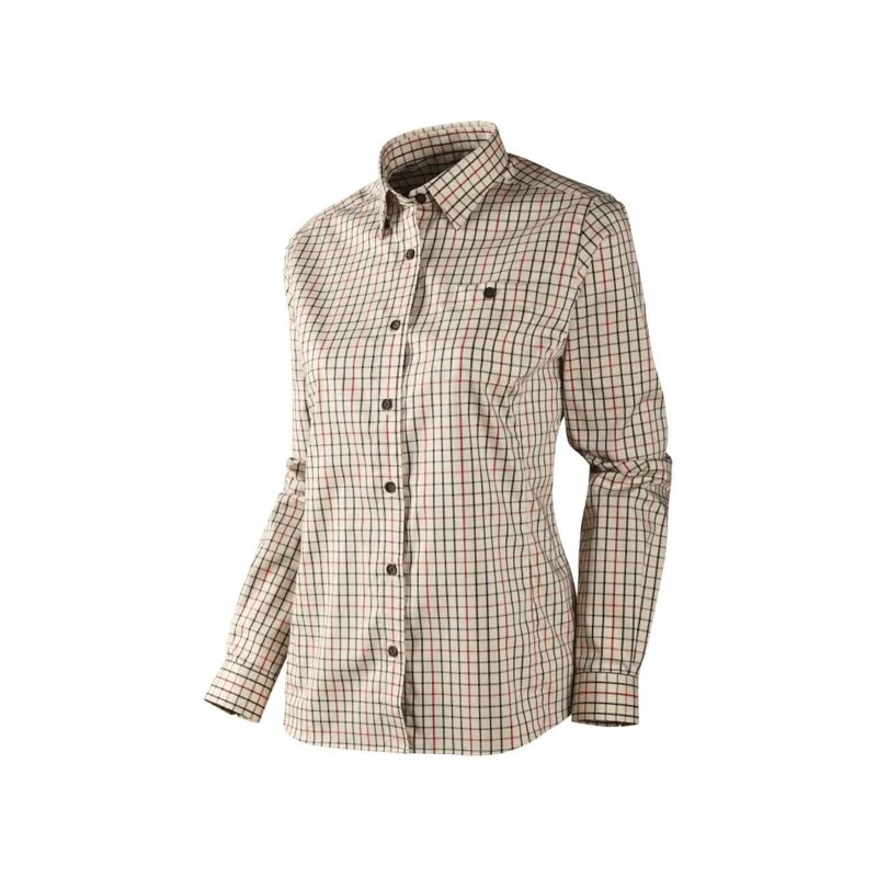 Chemise Lancaster Femme rouge Härkila