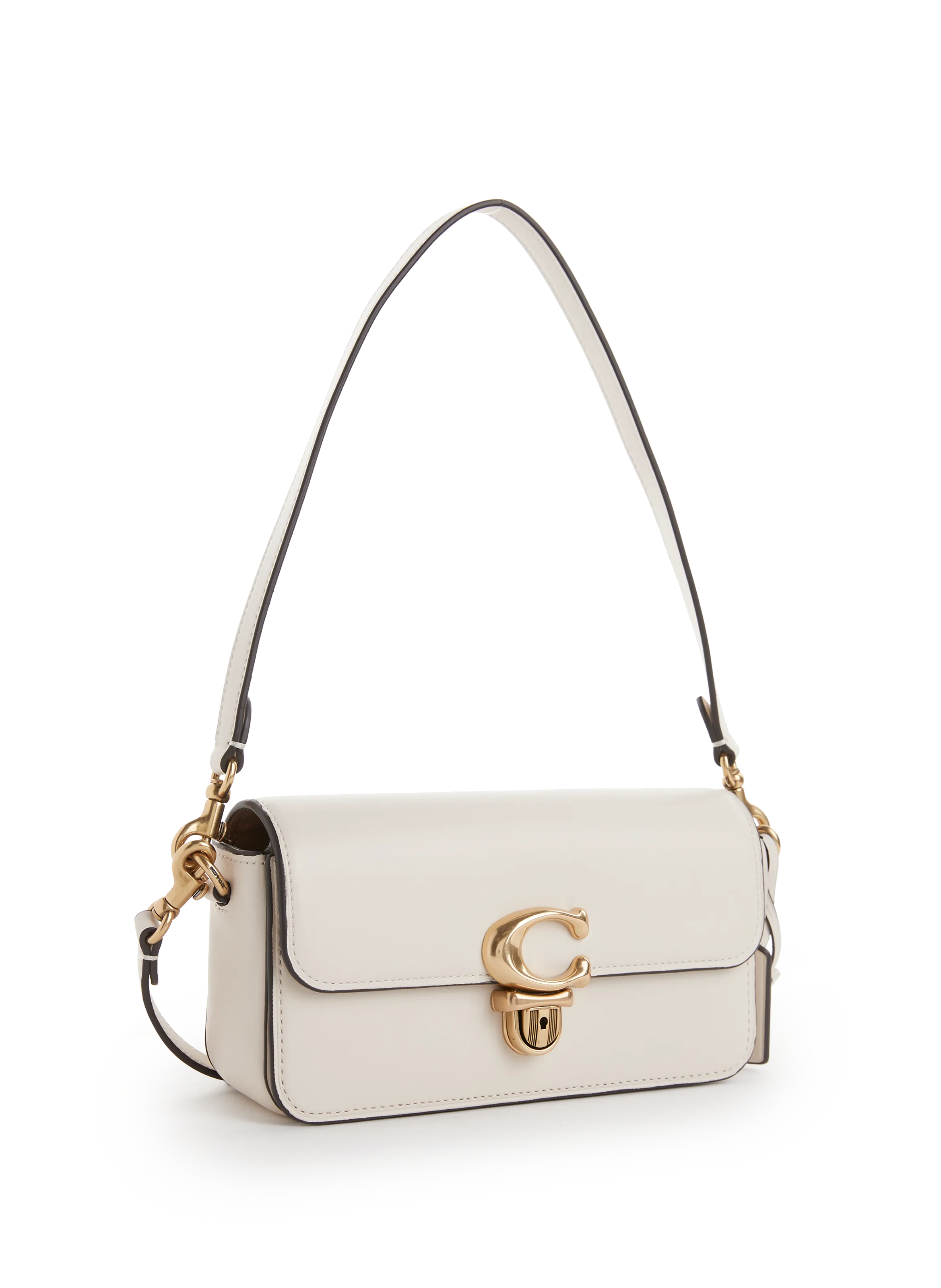 COACH  Sac à main Studio baguette en cuir - Blanc