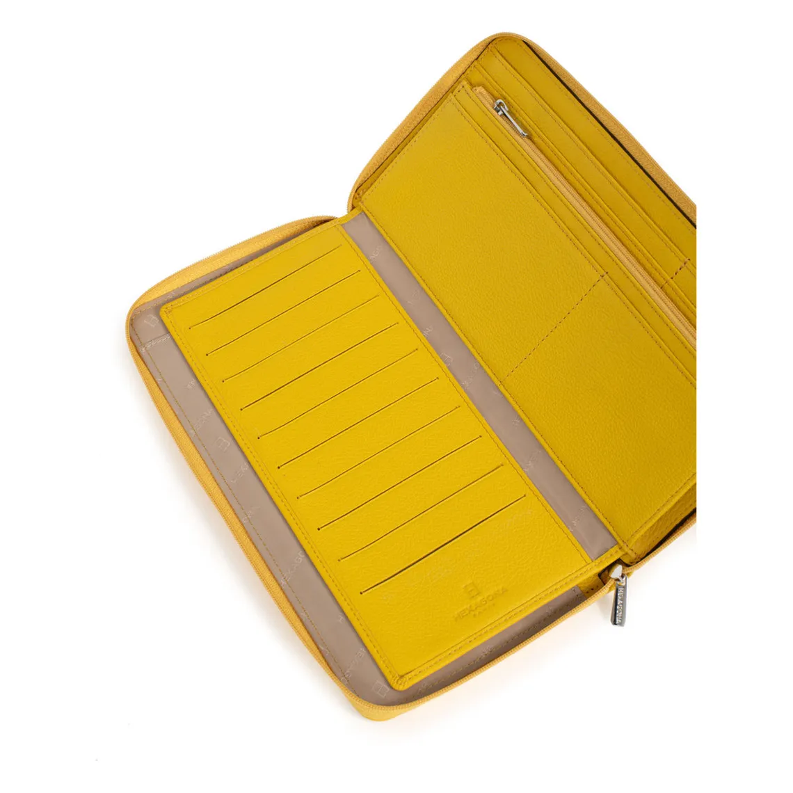 Compagnon de voyage Cuir CONFORT Jaune Ines | 3 Suisses