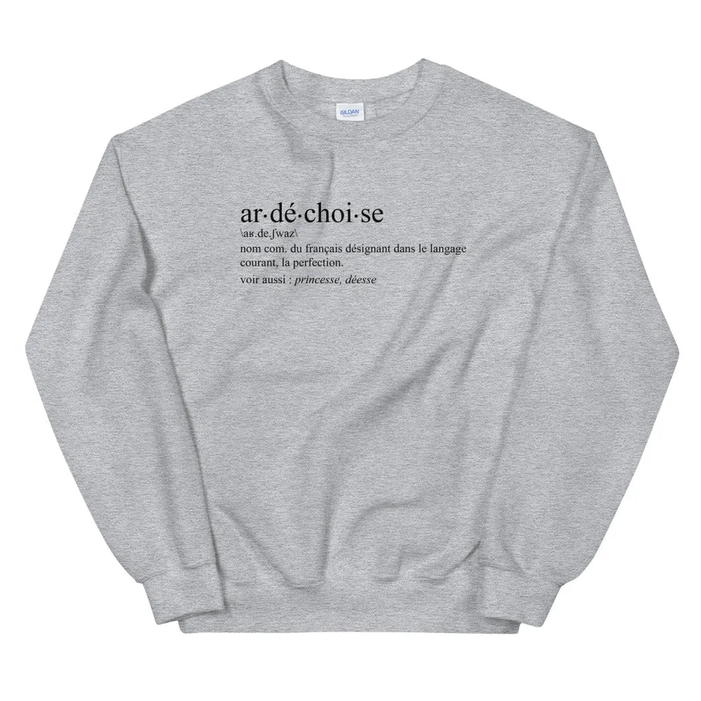 Definition ardéchoise - Sweatshirt
