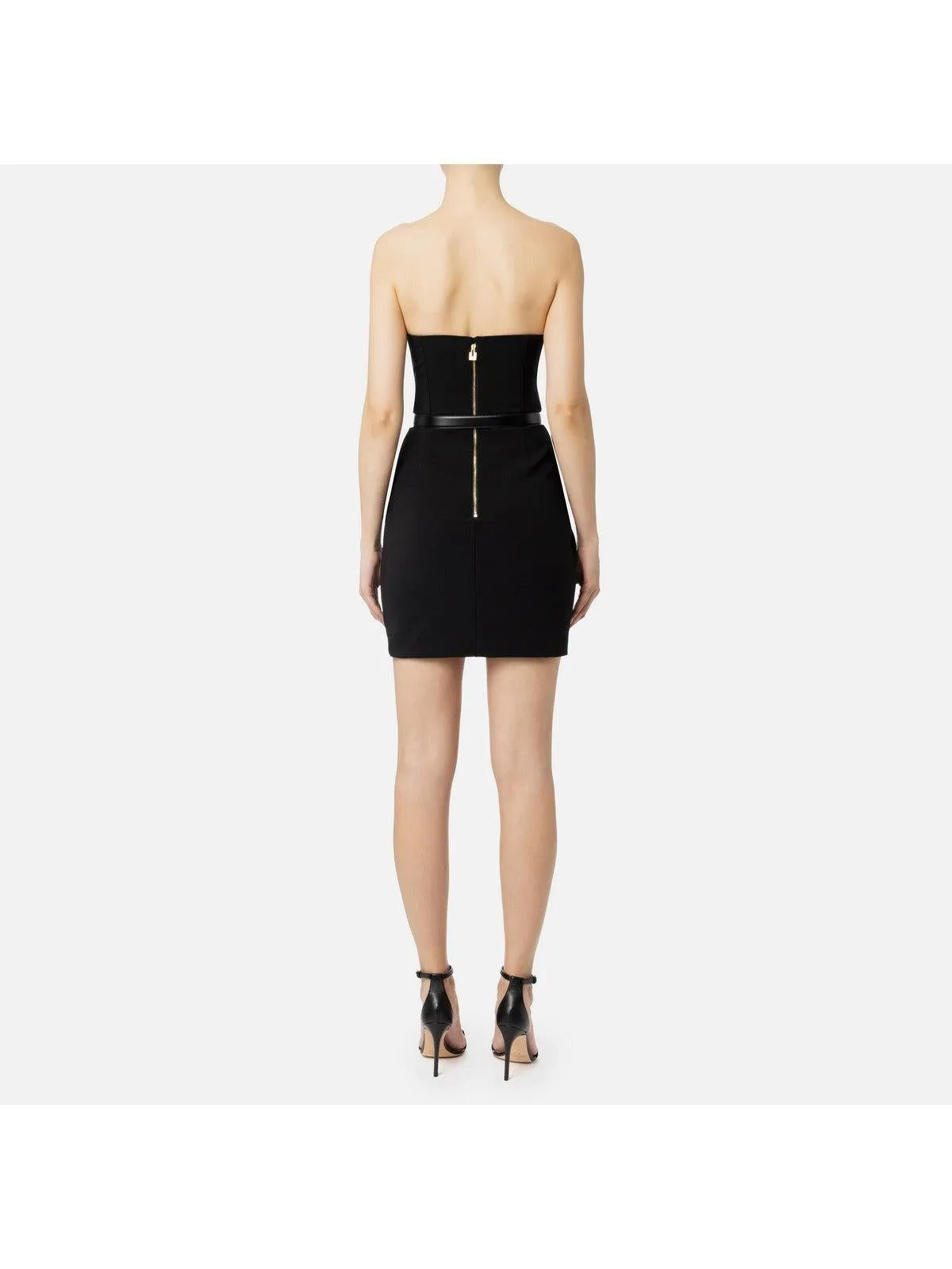 ELISABETTA FRANCHI Robe Femme AB64842E2 110 Noir