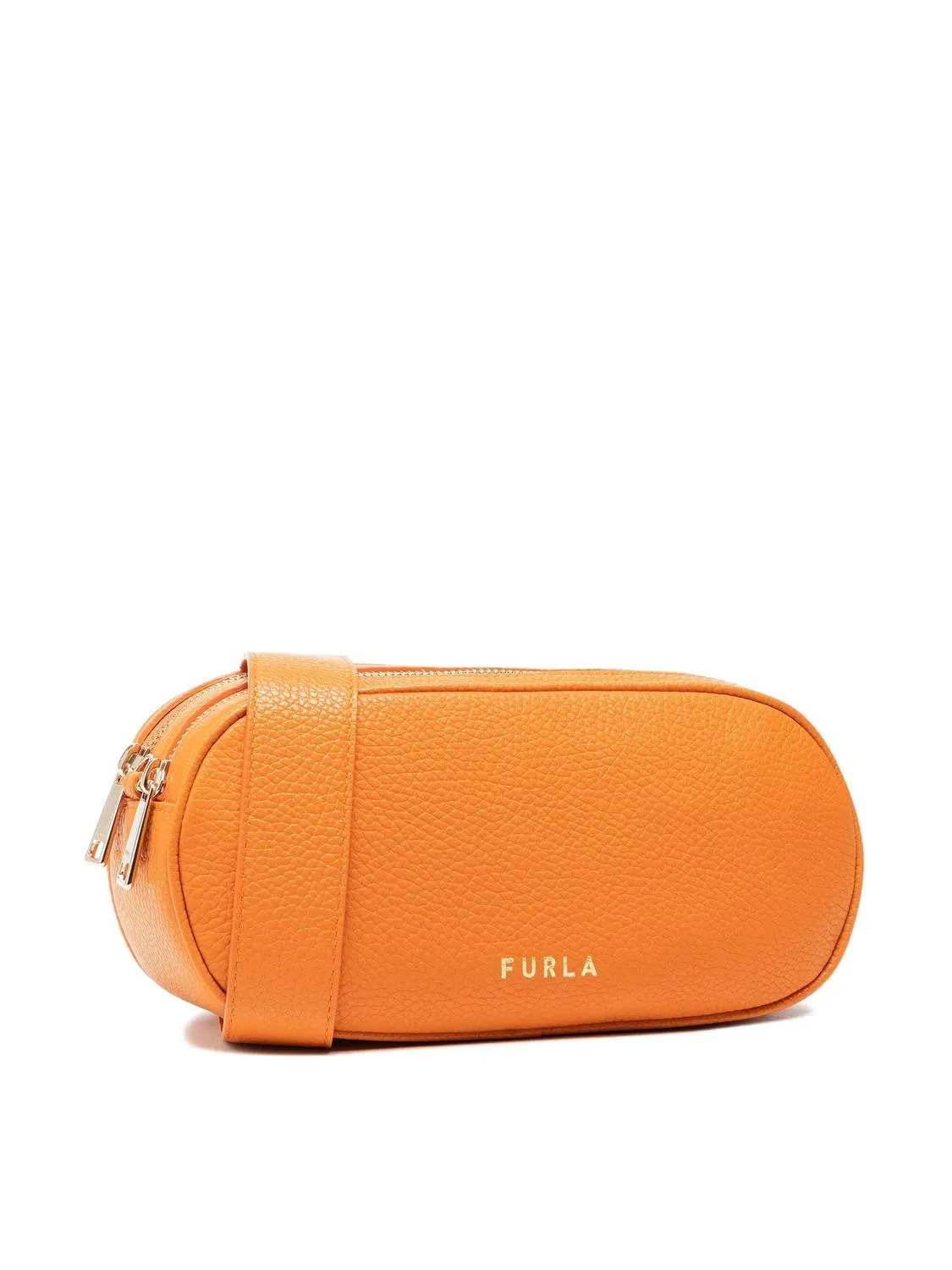 Furla Real Sac Bandoulière En Cuir Mandarin - Achetez À Prix Outlet!