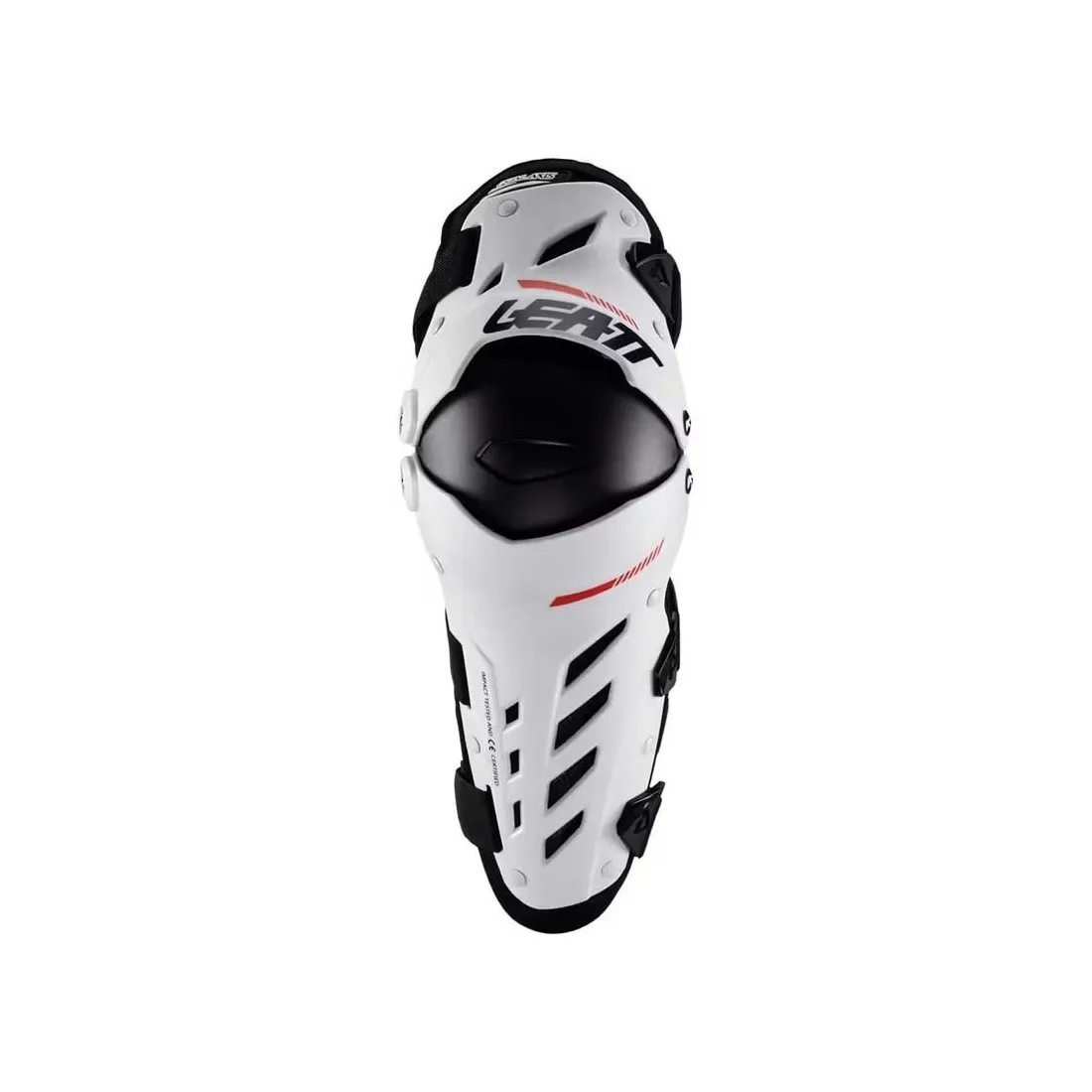 Genouillères motocross Leatt Dual Axis blanc