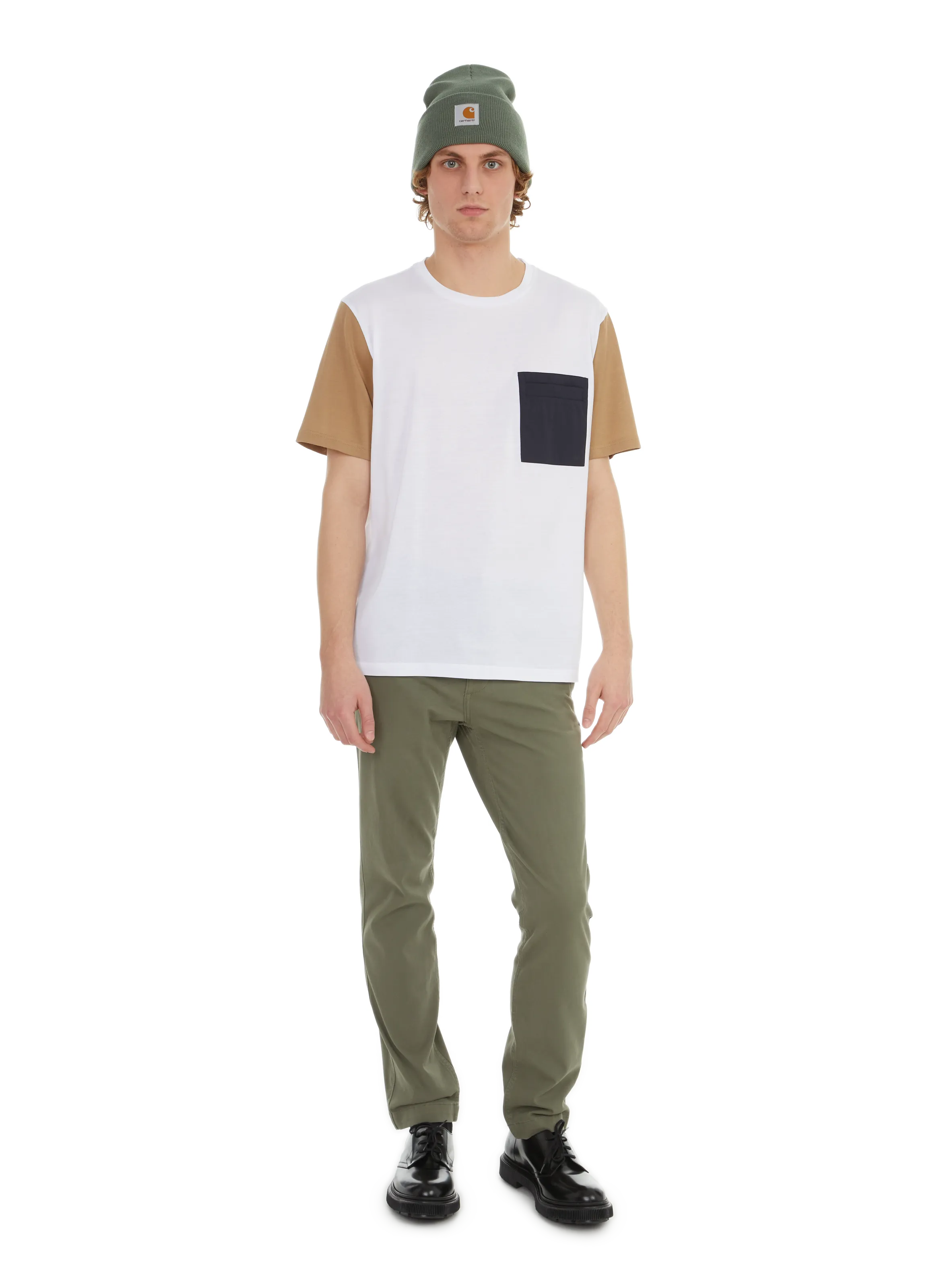 HERNO  T-shirt en coton - Blanc