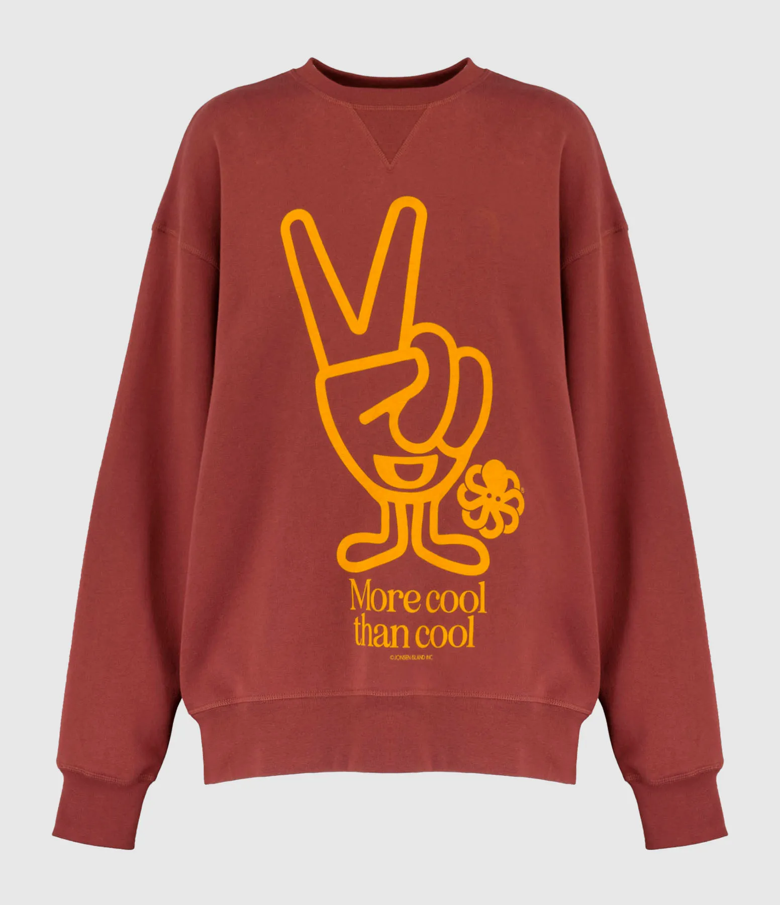 JONSEN ISLAND Partager  Sweatshirt Cool Hands Syrah  