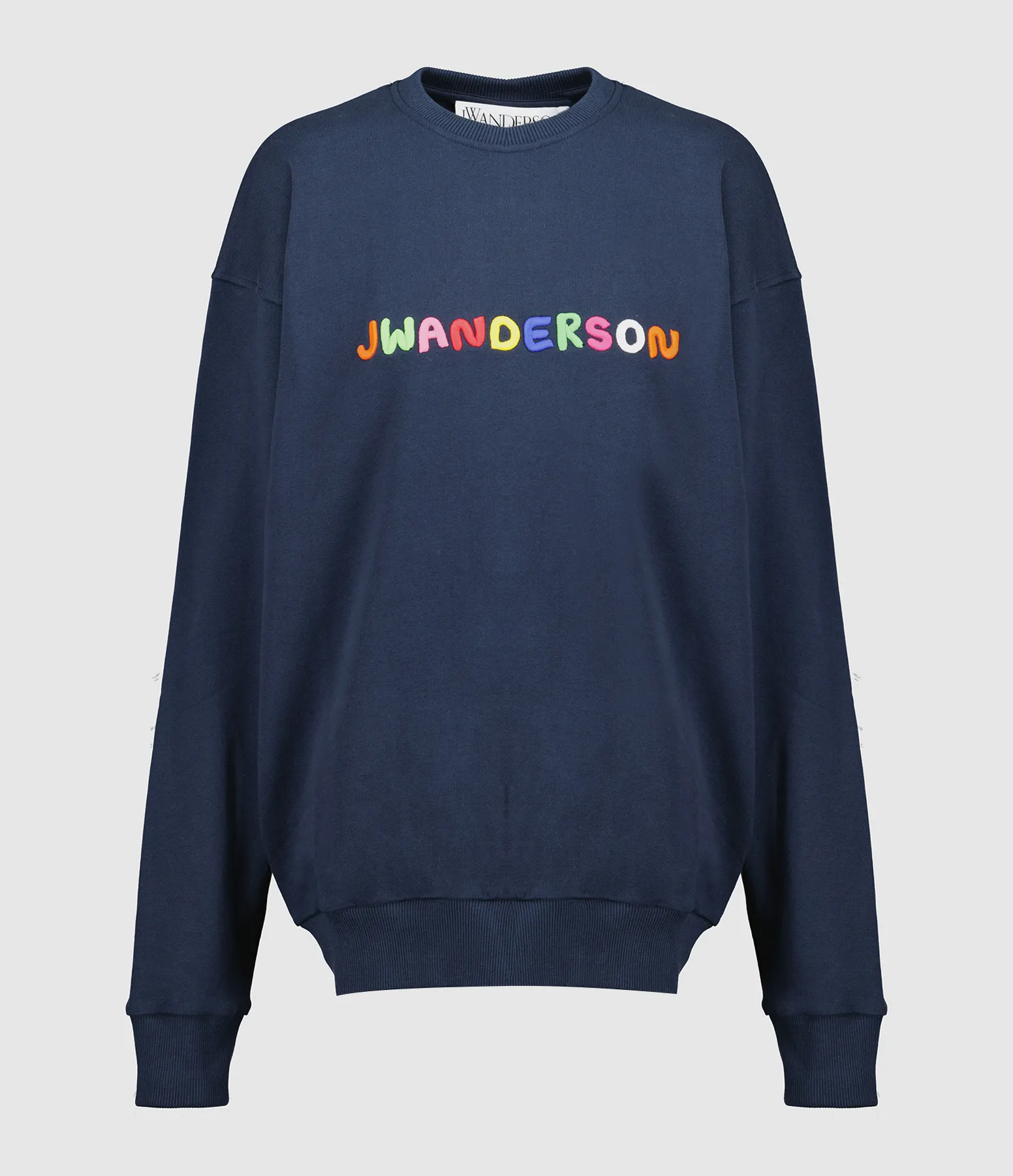 JW ANDERSON Partager  Sweatshirt Logo Navy Capsule Clay  