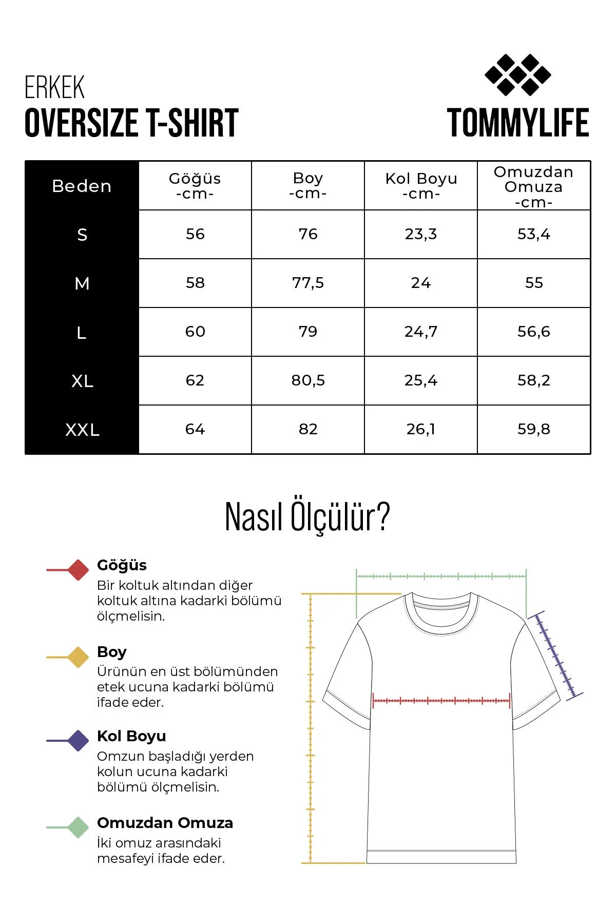 kapüonlu baski detayli oversize erkek t-shirt - 88191