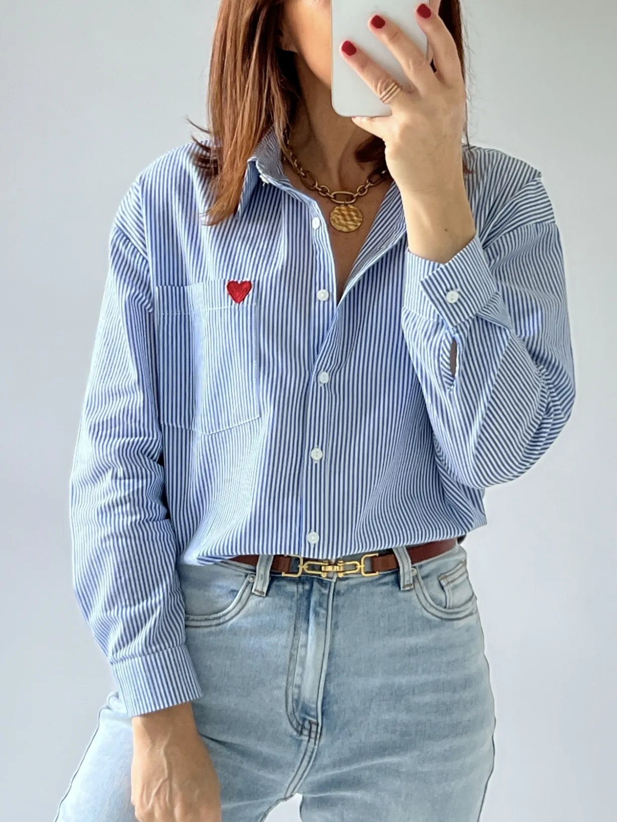 La chemise Denver bleue