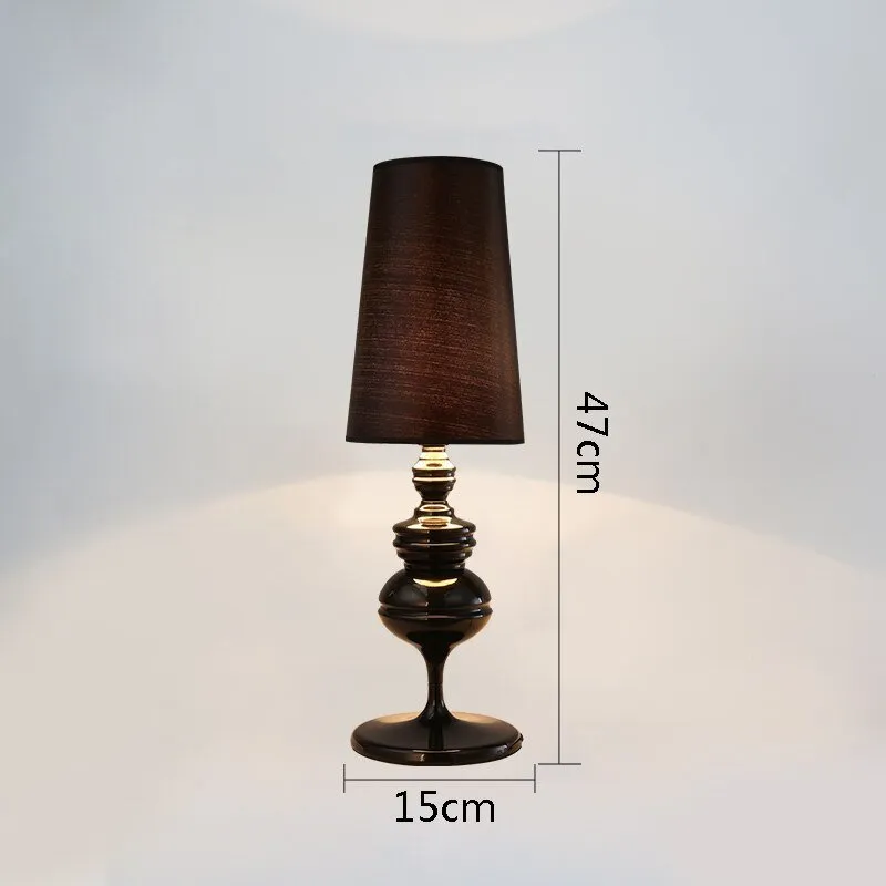 Lampe de Bureau Vintage Année 50 Noir