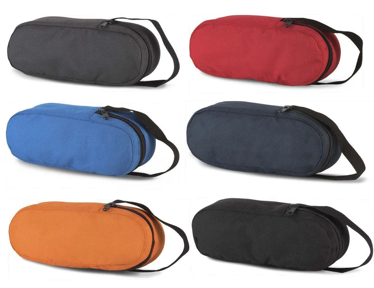 Lot de 6 sacoches à poignée pour 3 boules de pétanque - KI0344 - multicolore 