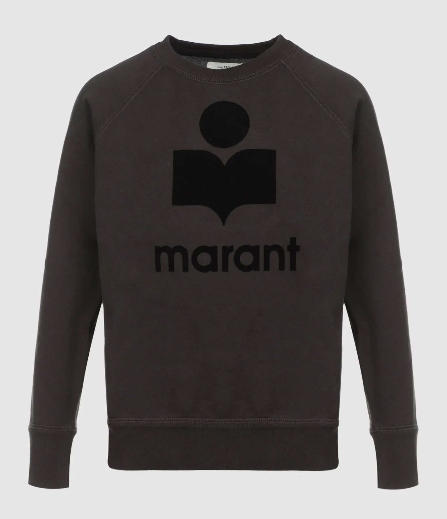 MARANT ÉTOILE Partager  Sweatshirt Milly Coton Noir Délavé  