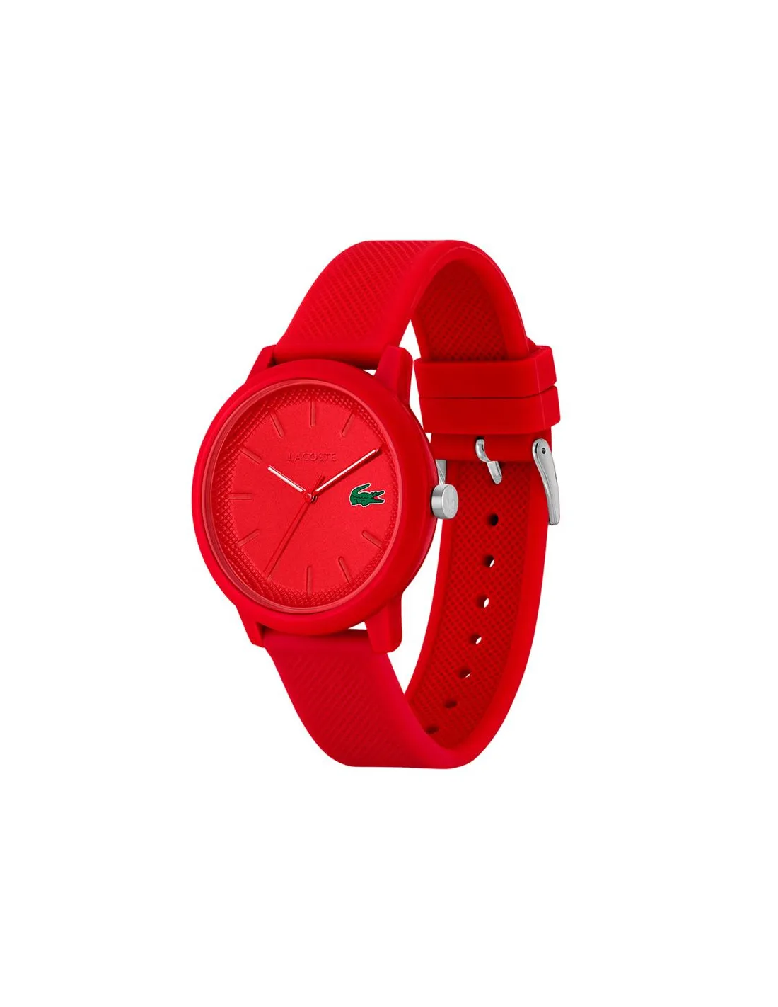 Montre 3 aiguilles, boîte de TR90 rouge mat 42mm