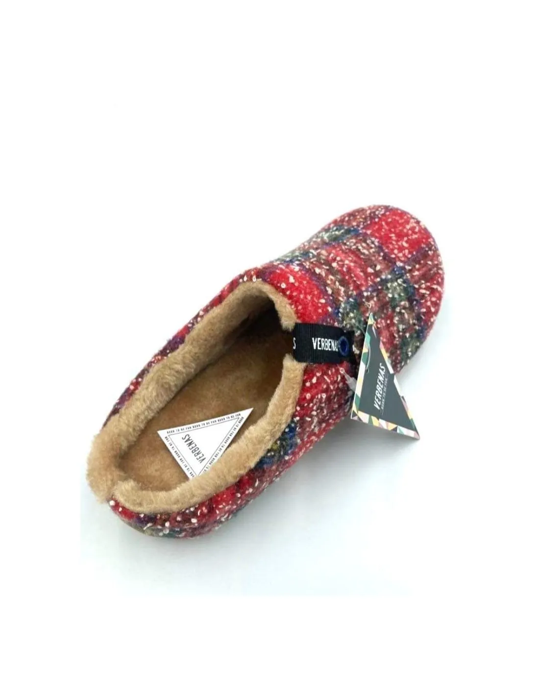 Mules Verbenas York Escoces Jaspe Rouge
