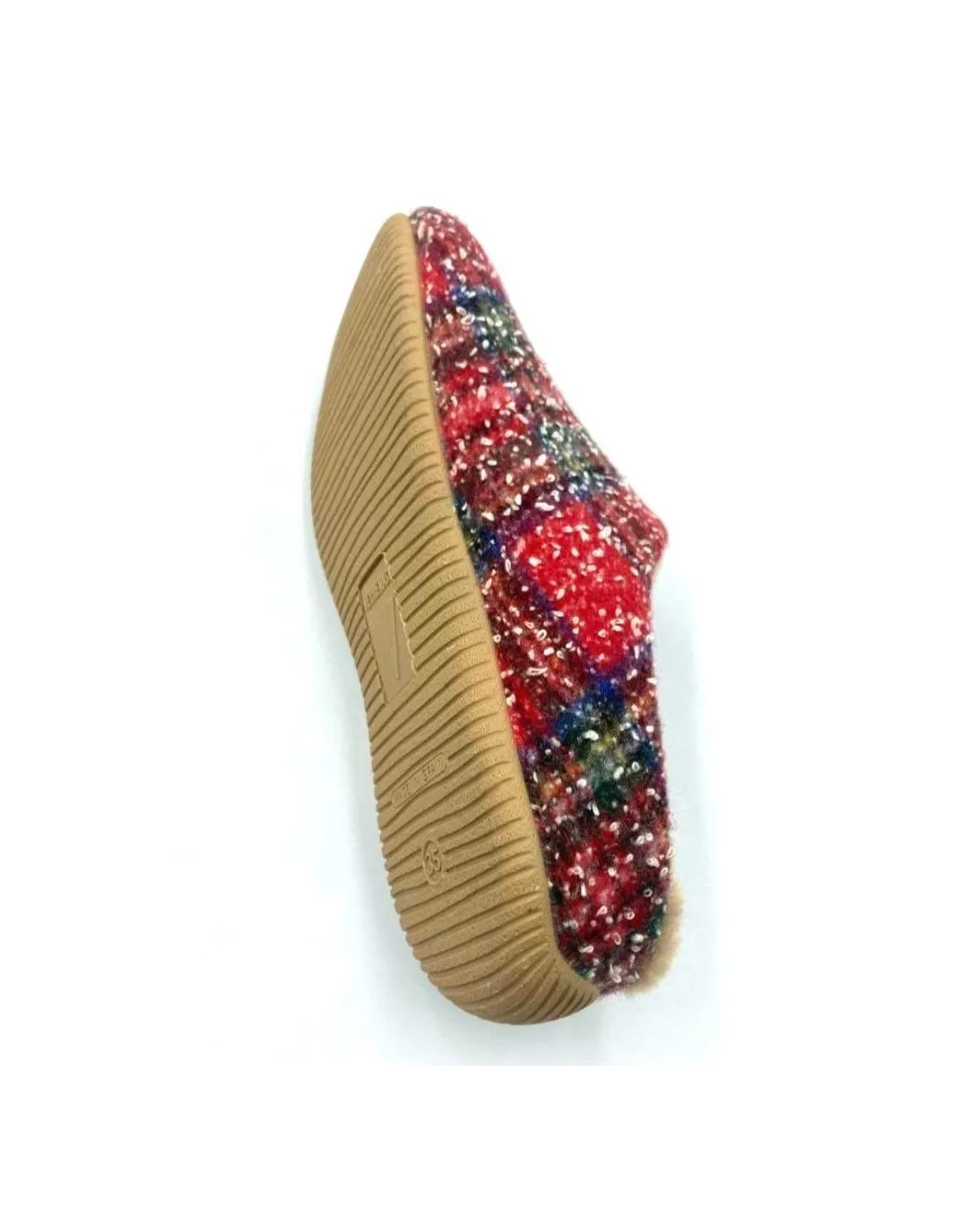 Mules Verbenas York Escoces Jaspe Rouge
