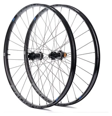 Paire de roues Progress MTX Nitro 29” Gris | 15x100/12x142 mm | 6 Trous | Sram XD