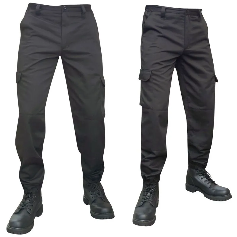 Pantalon treillis militaire ou forces de l\\\'ordre noir