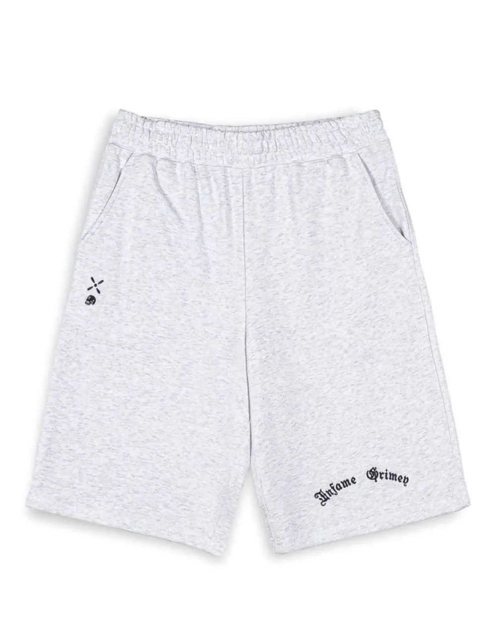 Pantalón Corto Grimey Causing Panic Baggy Gris Hombre
