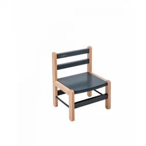 Petite chaise basse enfant Louise Hybride kaki