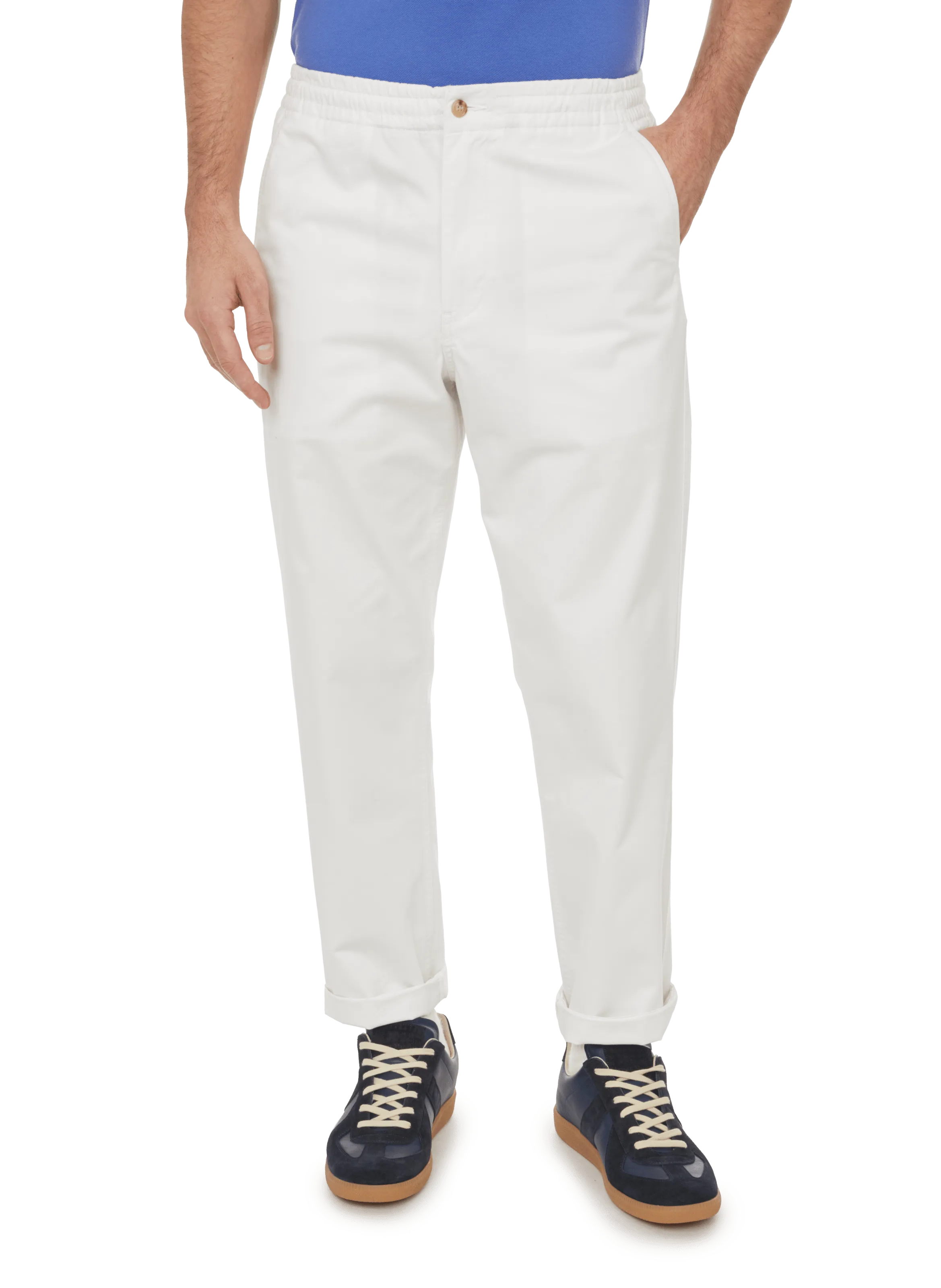 POLO RALPH LAUREN  Pantalon strech - Blanc