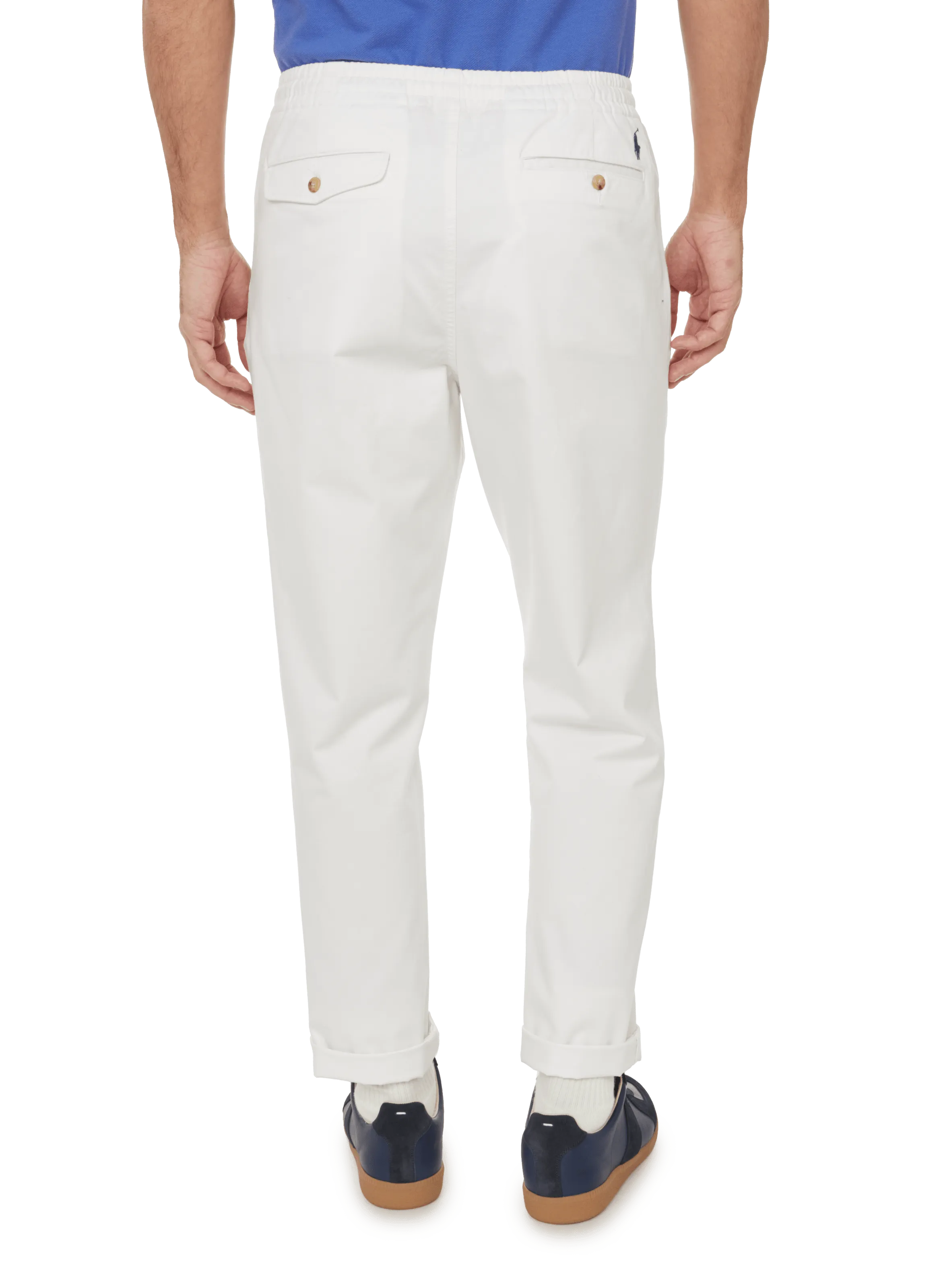 POLO RALPH LAUREN  Pantalon strech - Blanc