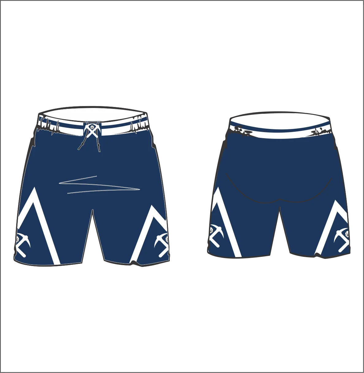 Polybel Short sublimé
