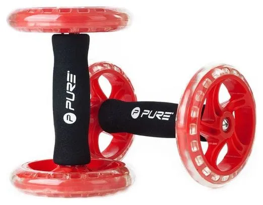 Pure2Improve Roues d'entraînement 2 pcs Rouge