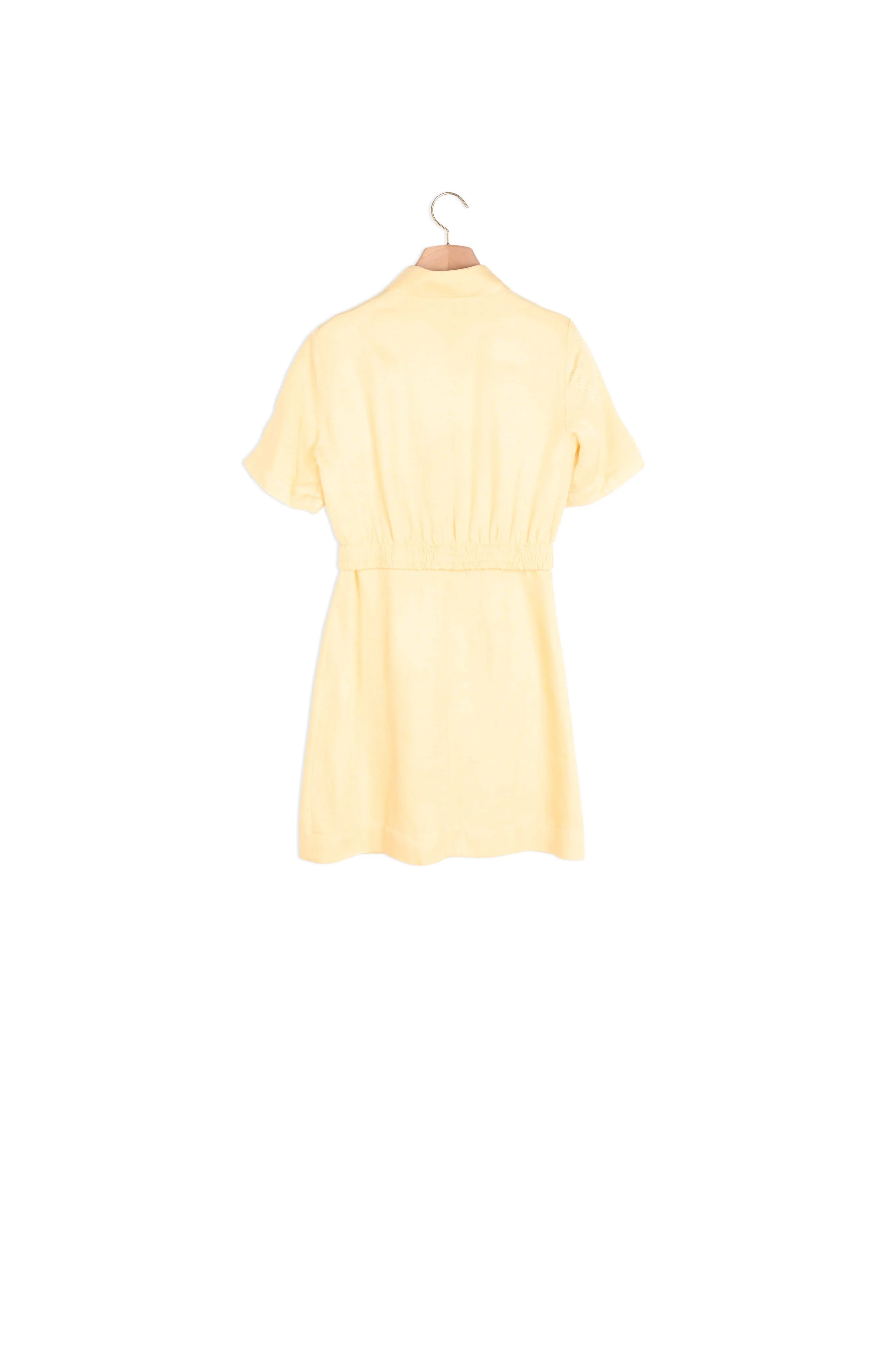 Robe courte boutonnée