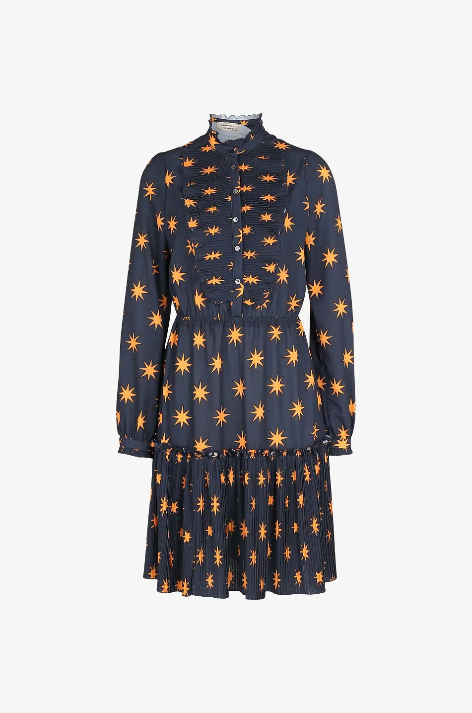 Robe courte en polyester