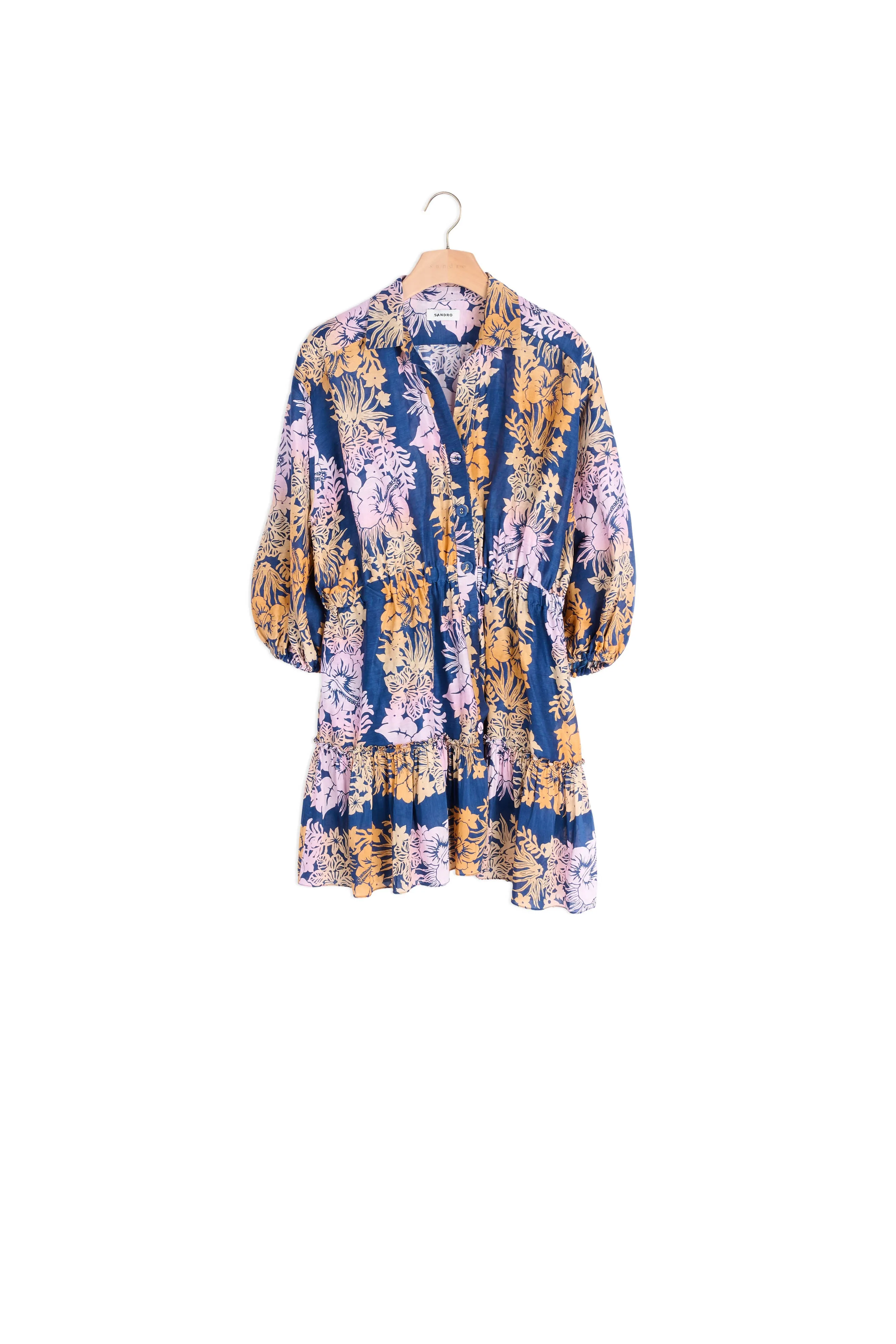 Robe courte imprimée Hawa