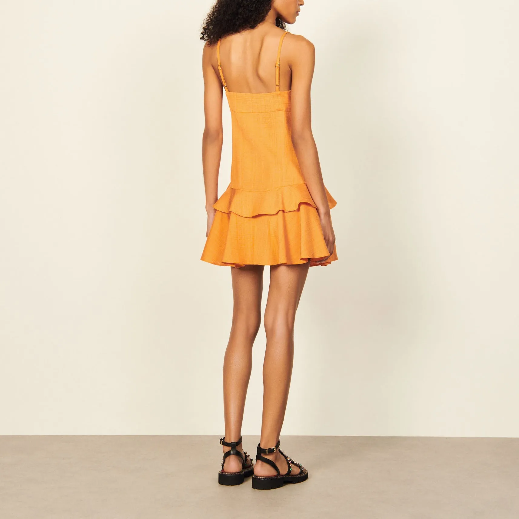 Robe à fines bretelles