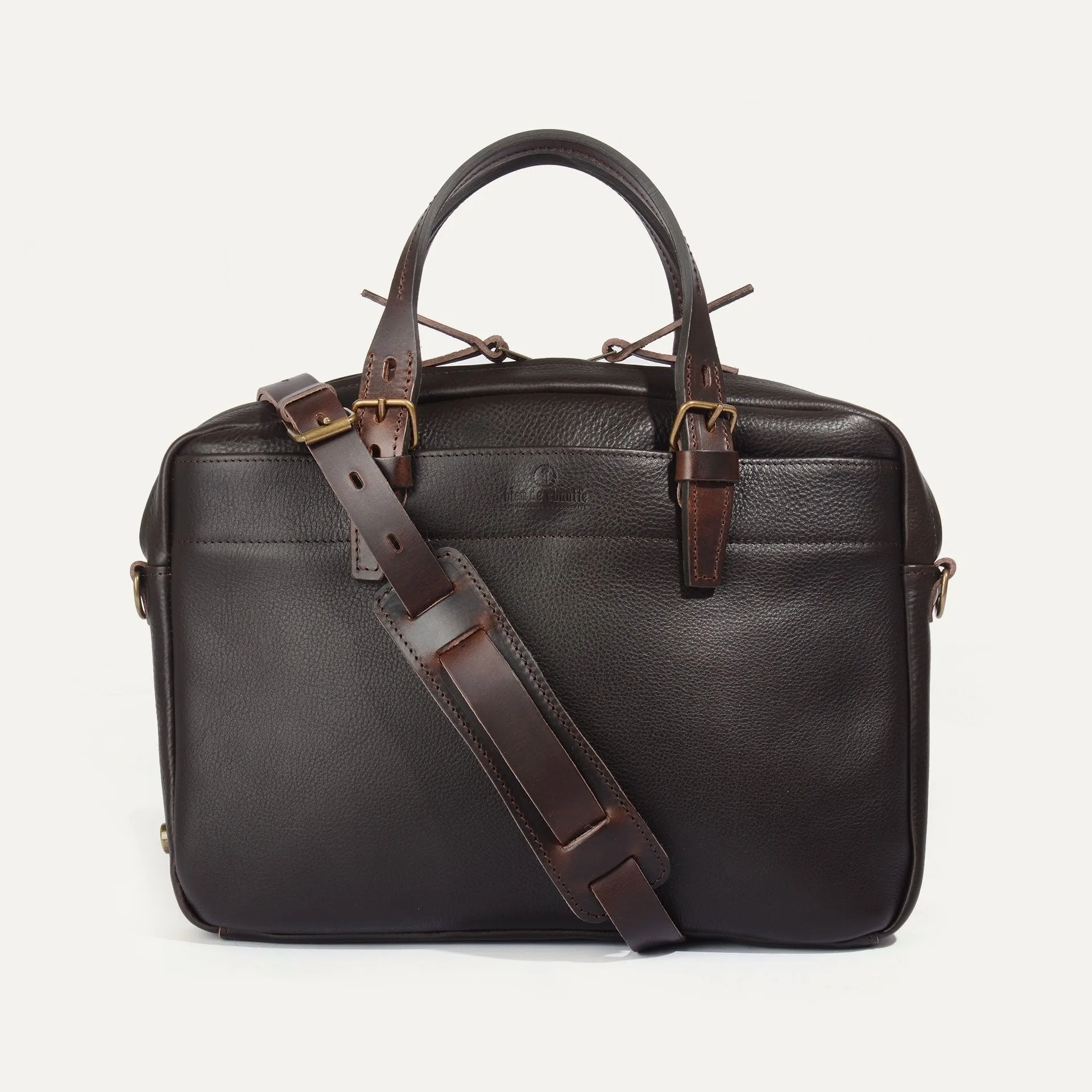 Sac business Folder - Marron Brun - Bleu de Chauffe - Marques de France