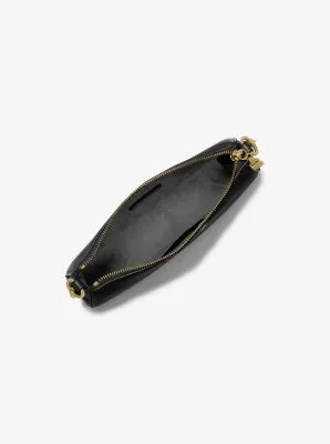 Sac de soirée Empire de taille moyenne en cuir à maillons