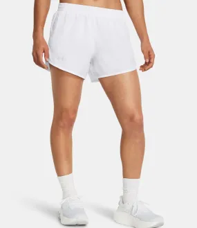 Short femme UA Fly-By 3' - Blanc - Under Armour